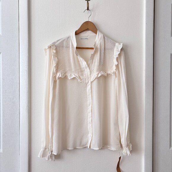 Reformation Charly Top in Ivory - Picture 2 of 7